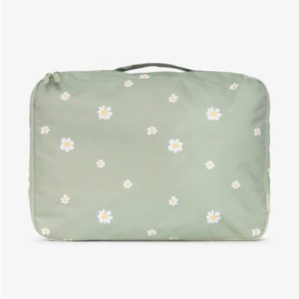 Calpak Large Packing Cube with Daisy Print